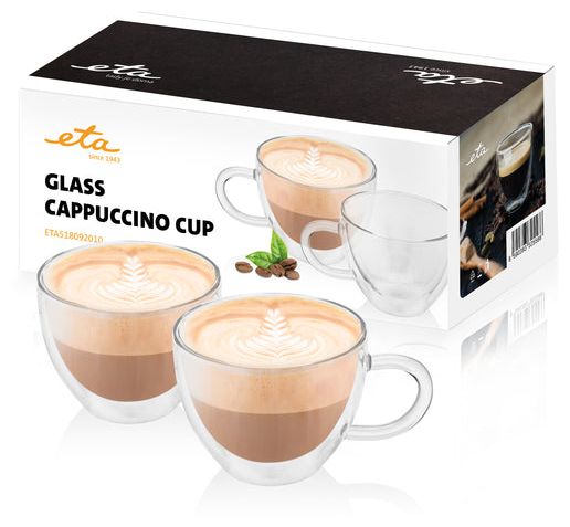 Tasse  Doppelwandige Cappuccino Gläser (Transparent) 