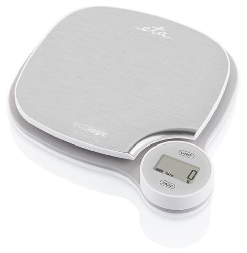 Elektronische Küchenwaage bis 5 kg Genauigkeit 1 g  ECOlogic (Grau) 