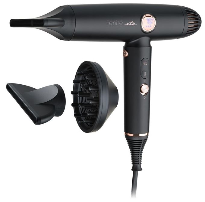 Haartrockner 1400 W  Fenité Exclusive (Schwarz, Rose) 