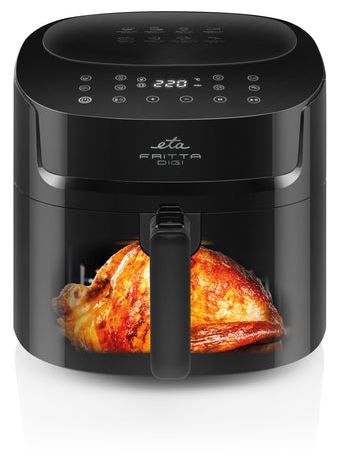 Doppel Heißluftfritteuse 7,2 l 1800 W  Fritta Digi (Schwarz) 