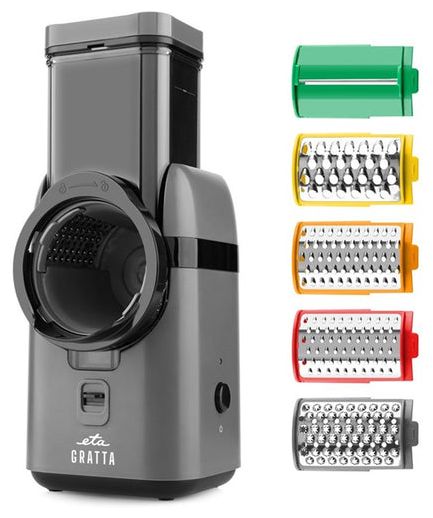 Zerkleinerer 70 W  Gratta (Schwarz, Grau) 