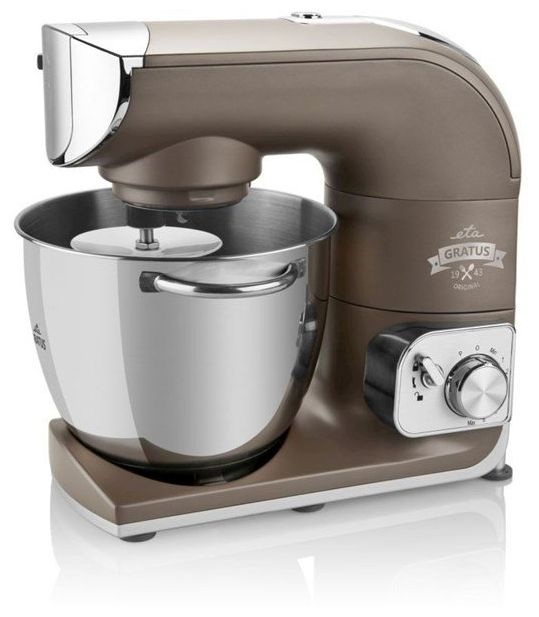 1200 W Küchenmaschine 5,5 l  Gratus (Edelstahl, Titan) 