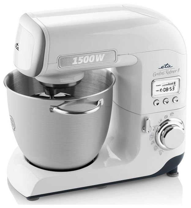 1500 W Küchenmaschine 6,7 l  Gratus Kuliner II (Weiß) 
