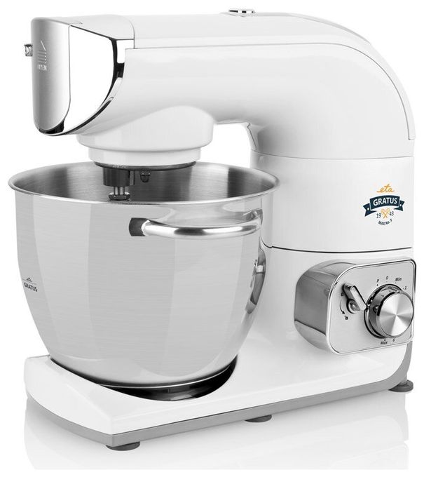 1200 W Küchenmaschine 5,5 l  Gratus Max III (Weiß) 