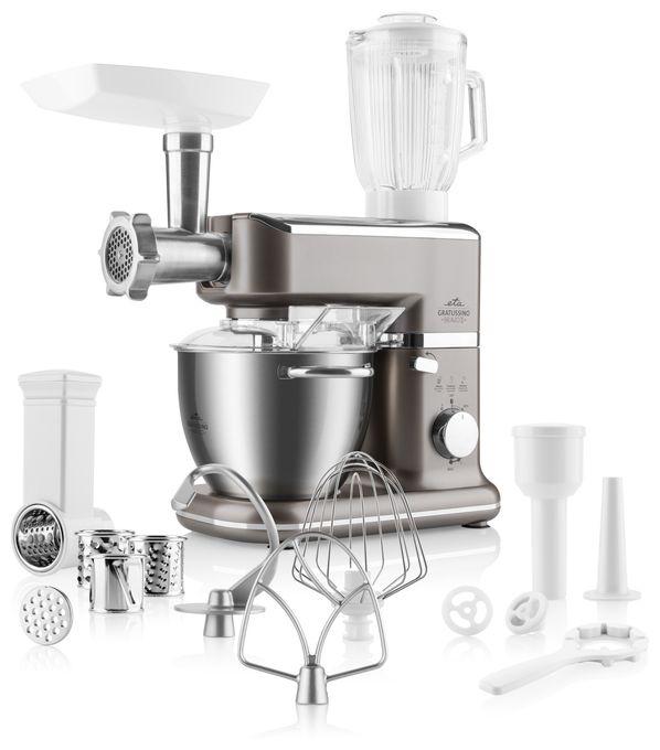 800 W Küchenmaschine 4,5 l  Gratussino Bravo II (Braun) 