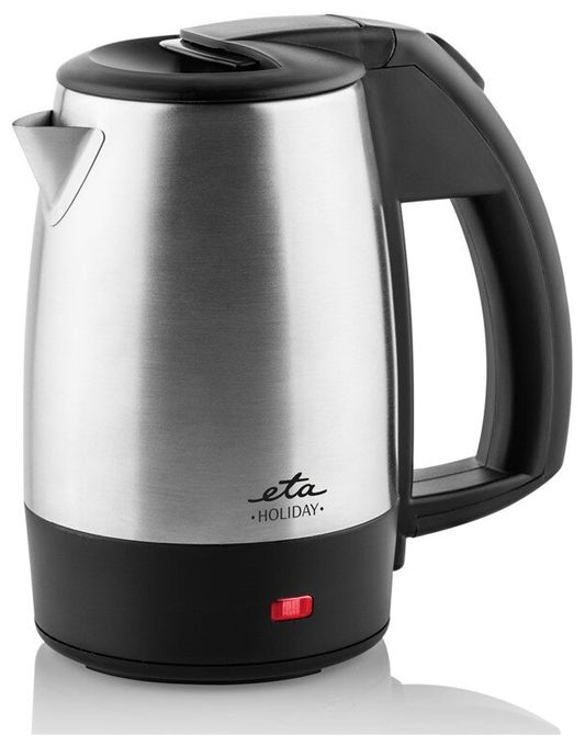 0,5 l Wasserkocher 1000 W  Holiday (Schwarz, Edelstahl) 