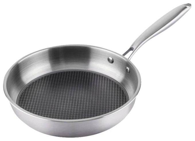  Honeycomb Allzweckpfanne 28 cm Rund Schontrommel mit (Edelstahl) 