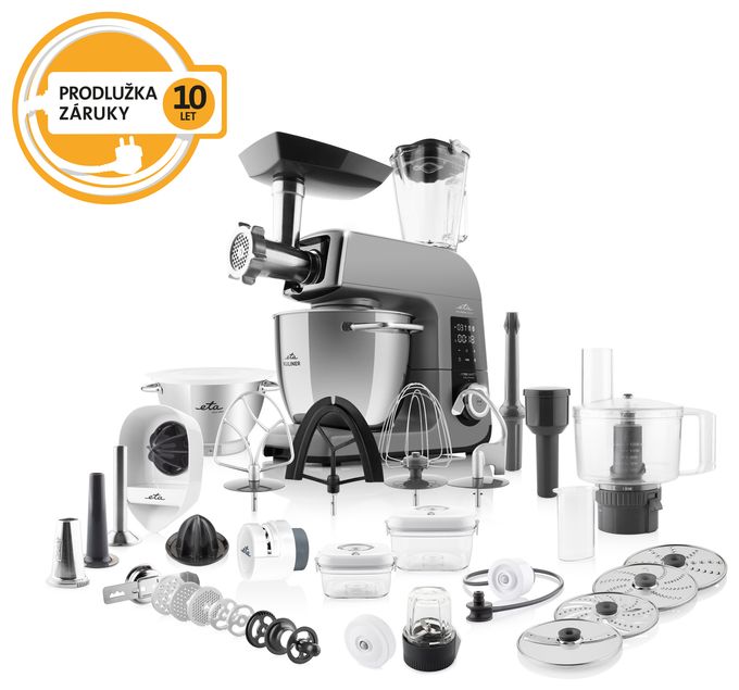 1700 W Küchenmaschine 6,7 l  Kuliner II Vario (Grau/Titan) 