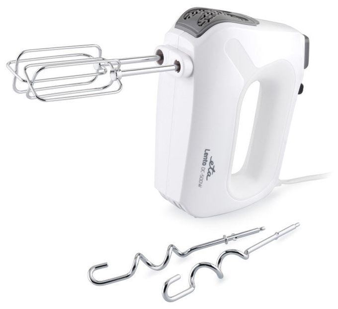 Handmixer 4 Stufen 500 W  Lento II (Grau/Weiß) 
