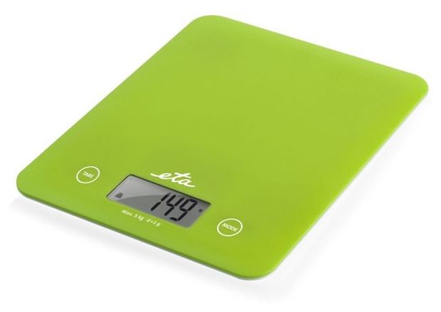 Elektronische Küchenwaage bis 5 kg Genauigkeit 1 g  Lori (Grau, Weiß) 