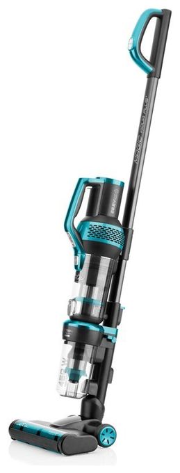 Handstaubsauger Beutellos bis 80 min Laufzeit 28,8 V HEPA  Magic Aqua Plus (Schwarz, Blau) 