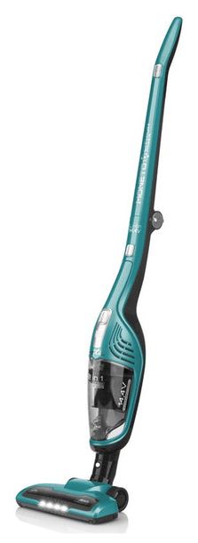 Handstaubsauger mit Staubbeutel bis 40 min Laufzeit 14,4 V Zyklonal  Moneto II (Türkis) 