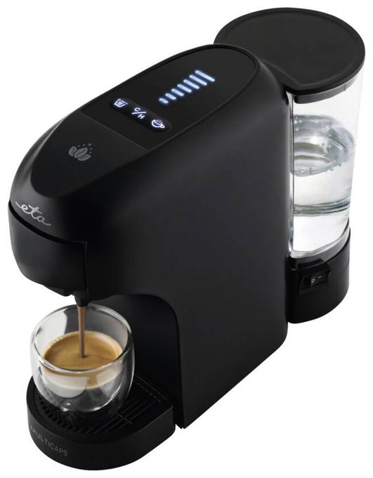 Kaffeekapsel, Gemahlener Kaffee Maschine  Multicaps (Schwarz) 