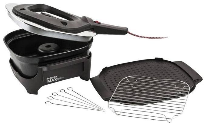 475 W  Pečenka Max Elektrischer Bräter (Schwarz) 