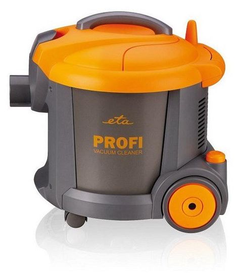 Bodenstaubsauger mit Staubbeutel 890 W Micro  Profi (Grau, Gelb) 