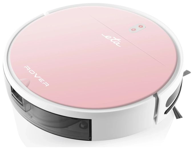 Saugroboter nass/trocken 110 min Akku  Rover (Pink, Weiß) 