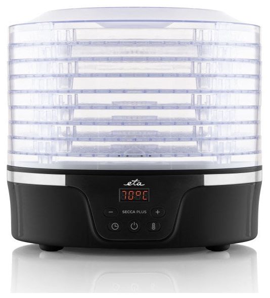 Dörrautomat 380 W 24 h Maximale Timer-Zeit 8 Dörrgitter Secca 