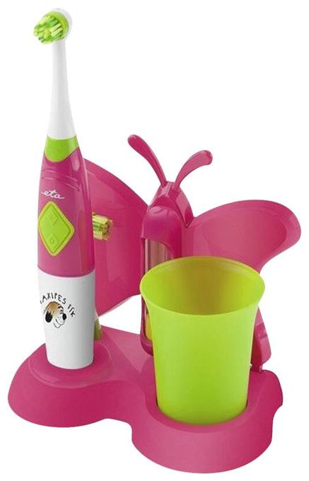 Rotierende Zahnbürste für Kinder 4500 Bewegungen pro Minute  Sonetic Kids (Pink) 