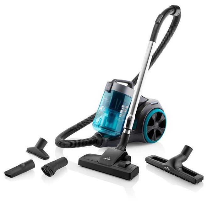 Bodenstaubsauger Beutellos 700 W HEPA  Stellar (Schwarz, Blau) 