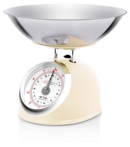 Mechanische Küchenwaage bis 5 kg Genauigkeit 25 g  Storio (Beige) 