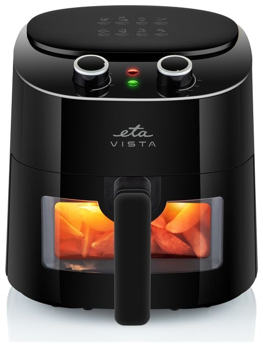Heißluftfritteuse 4,3 l 1300 W  Vista (Schwarz) 