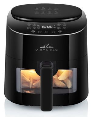 Heißluftfritteuse 4,3 l 1300 W  Vista Digi (Schwarz) 