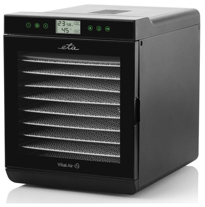Dörrautomat 650 W 24 h Maximale Timer-Zeit 10 Dörrgitter Vital Air II 