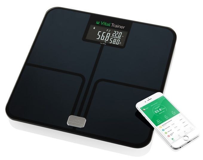 Elektronische Personenwaage bis 180 kg Vital Trainer 