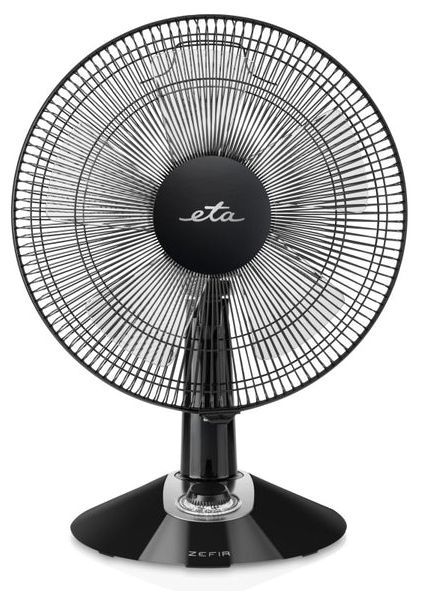 Ventilator Tisch neigbar 55 dB  Zefir (Schwarz) 
