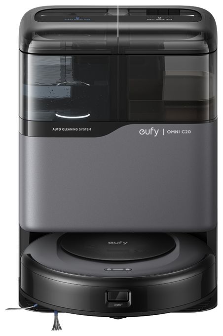 Saugroboter nass/trocken 132 min Akku 7000 Pascal Leistung  C20 Omni (Schwarz, Grau) 