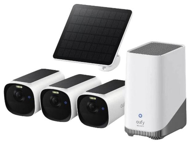 IP66 Außen Wlan eufyCam E40 3-Cam Kit 