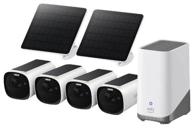 IP66 Außen Wlan eufyCam E40 Starter-Set 4+1 