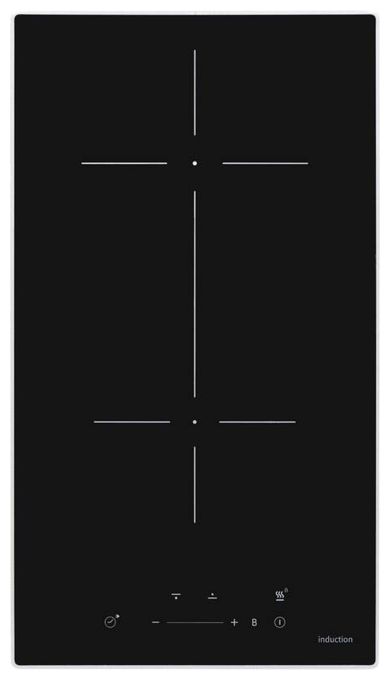 29.5 cm Induktions Kochfeld/Herdplatte 2 Zone(n) EKI300-B-R-380 autarkes 
