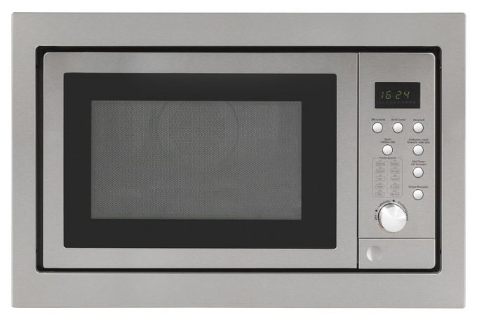 Einbau-Mikrowelle 900 W Größe: mittel 5 Stufen Grill (Edelstahl) EMW2539HI 