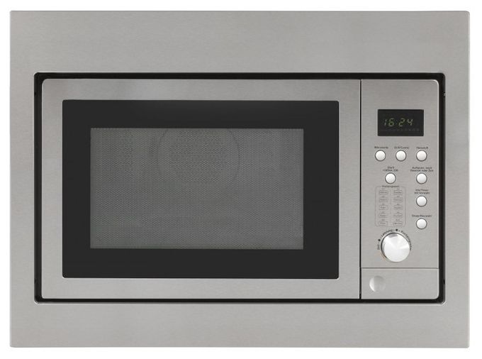 Einbau-Mikrowelle 900 W Größe: mittel 5 Stufen Grill (Edelstahl) EMW2546HI 