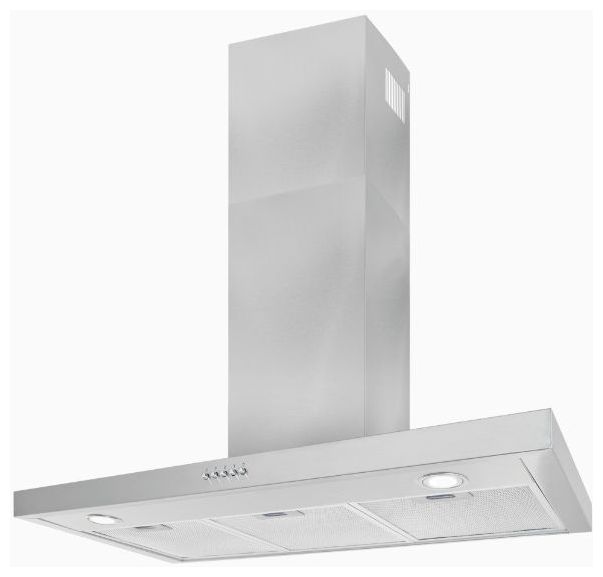 Abluft/Umluft Dunstabzugshaube/Esse Wand 90 cm (Edelstahl) FKH90-2 