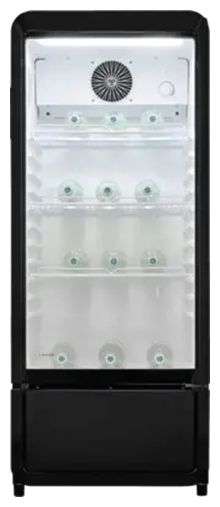 200 l Kühlschrank freistehend EEK: D 610 kWh Jahr NoFrost  GKS180-GT-431D (Schwarz) 