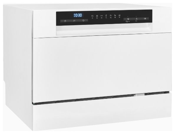 60 cm Geschirrspüler freistehend leise 6 Maßgedecke (Weiß) GSP206-030D 