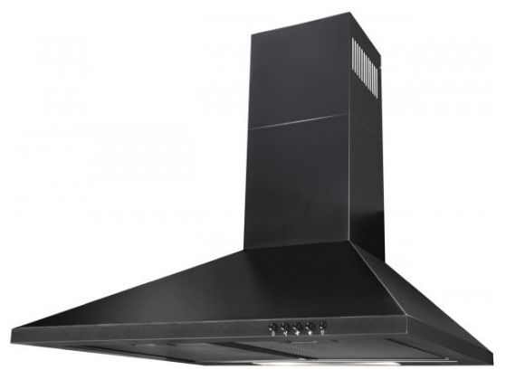 Umluft Dunstabzugshaube/Esse Wand 60 cm (Schwarz) KFD61-8sw 