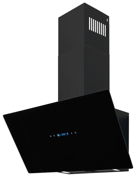 Abluft/Umluft Dunstabzugshaube/Esse Wand 798 mm (Schwarz) KFD817-2L 