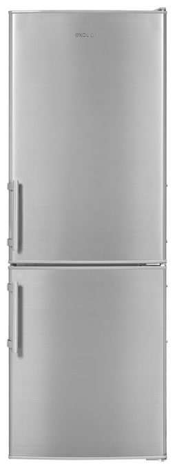 121 l / 52 l Kühl-Gefrierkombi freistehend 155 kWh Jahr  KGC233-60-HE-040D (Edelstahl) 