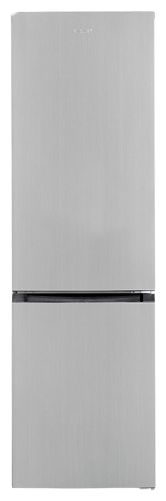 182 l / 71 l Kühl-Gefrierkombi freistehend NoFrost 141 kWh Jahr  KGC265-70-NF-040C (Edelstahl) 