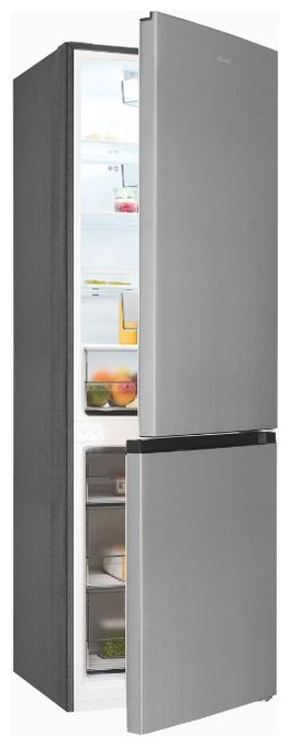 273 l / 173 l Kühl-Gefrierkombi freistehend NoFrost 216 kWh Jahr  KGC400-130-NF-040D (Edelstahl) 