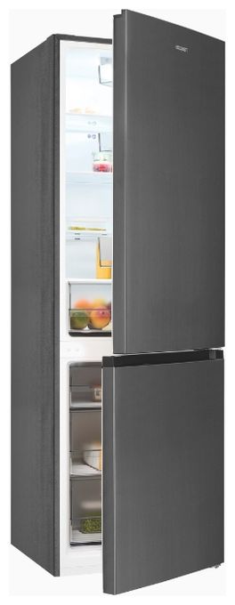 273 l / 127 l Kühl-Gefrierkombi freistehend NoFrost 216 kWh Jahr  KGC400-130-NF-040D (Edelstahl) 