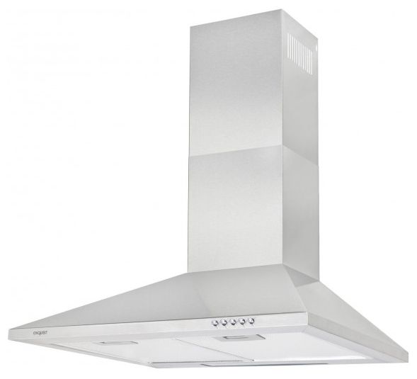 Abluft/Umluft Dunstabzugshaube/Esse Wand 60 cm (Metallisch) KH60-8.3 