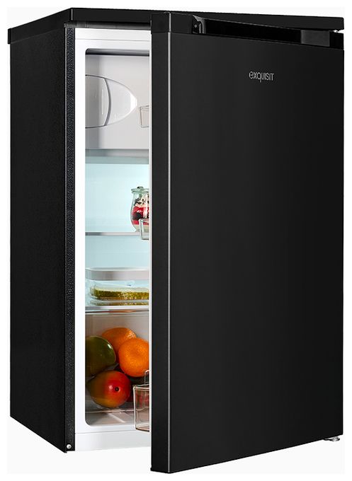 107 l / 94 l Tischkühlschrank EEK: C 87 kWh Jahr  KS16-4-051C (Schwarz, Grau) 