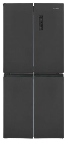 Side-by-Side Kühl-/ Gefrierkombination 237 l / 135 l 210 kWh NoFrost 1800 mm x 790 mm  MD365-125-040D (Anthrazit) 