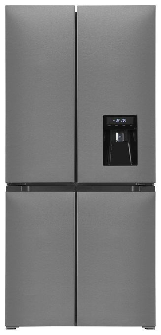 Side-by-Side Kühl-/ Gefrierkombination 284 l / 148 l 282 kWh 1830 mm x 836 mm  MD430-100-WS-200E (Edelstahl) 