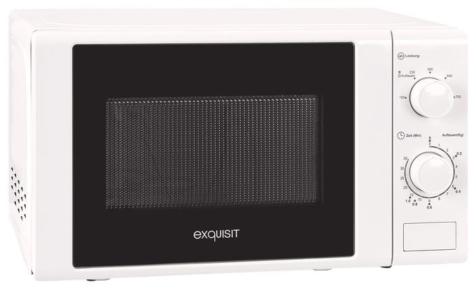 Freistehende Mikrowelle 700 W Größe: klein 5 Stufen  MW900-030 (Weiß) 