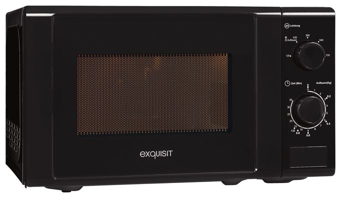 Freistehende Mikrowelle 700 W Größe: klein 5 Stufen  MW900-030 (Schwarz) 
